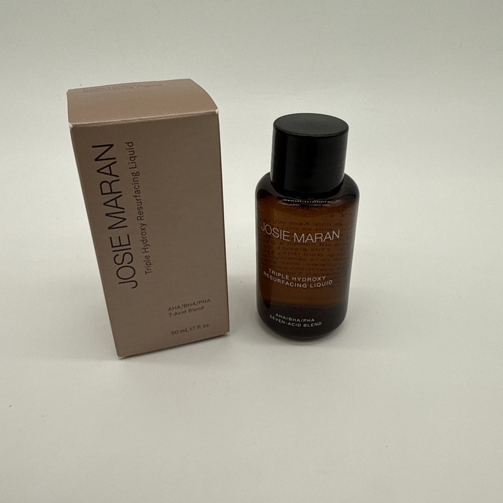 Josie Maran Triple Hydroxy Resurfacing Liquid 1.7 Fl Oz 50ml | New w/ Box